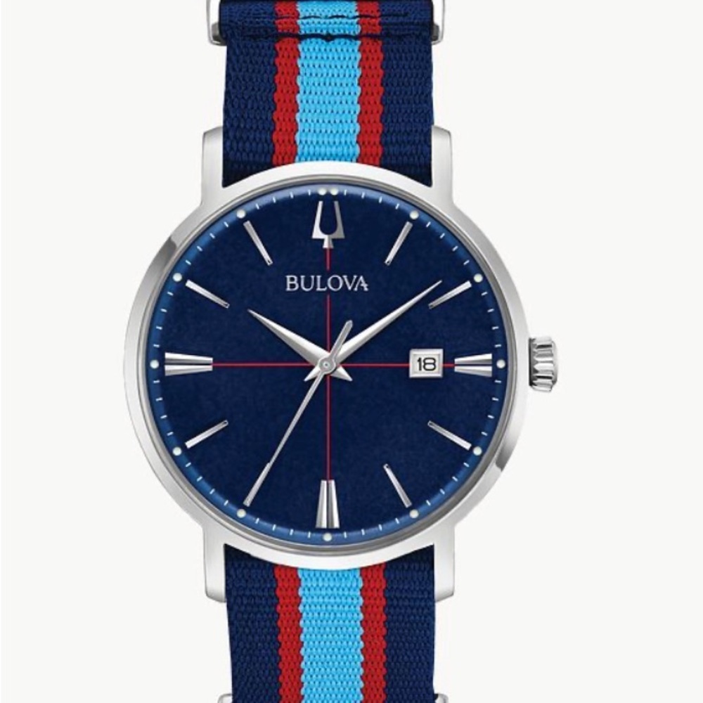 NWT Bulova Mens Aerojet (sold out) watch with nato straps for sale